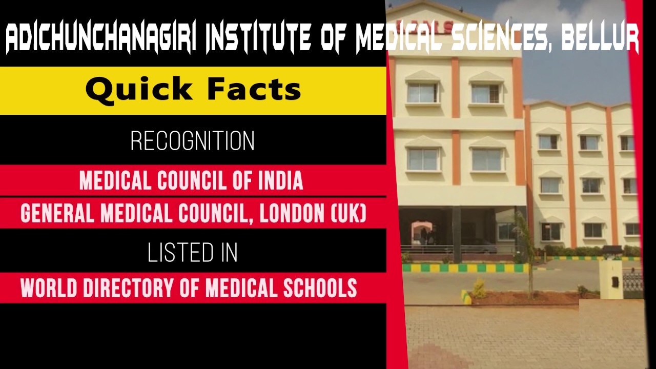 Adichunchanagiri Institute of Medical Sciences Bellur PG(MD/MS) : Facilities, Courses, Admission Guidance, Fee Structure, How to Apply, Eligibility, Cutoff, Result, Counselling, and other details.
